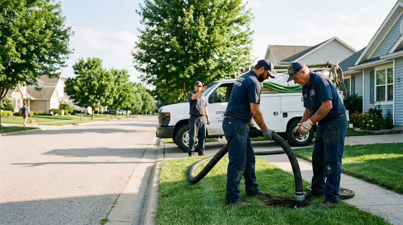 Emergency Septic Service in West Liberty, IL